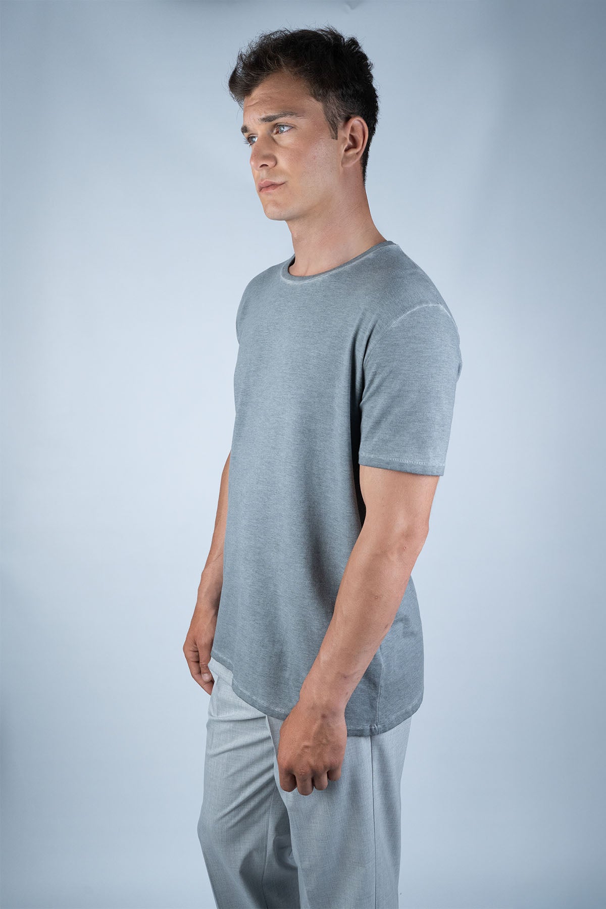 Kiefermann Gri Pantalon