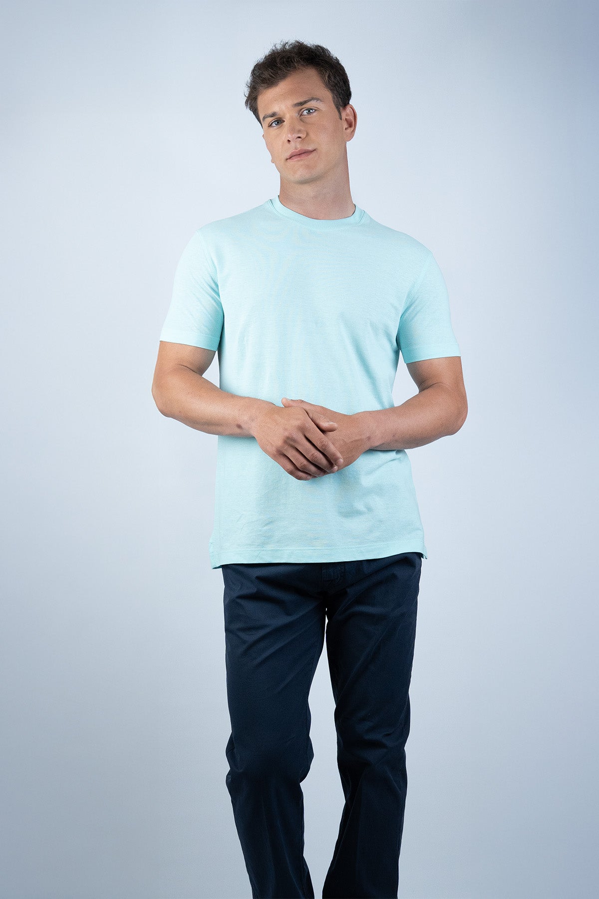 Kired Mavi Pamuk T-shirt