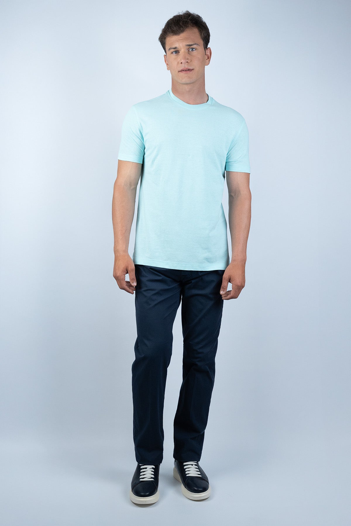 Kired Mavi Pamuk T-shirt