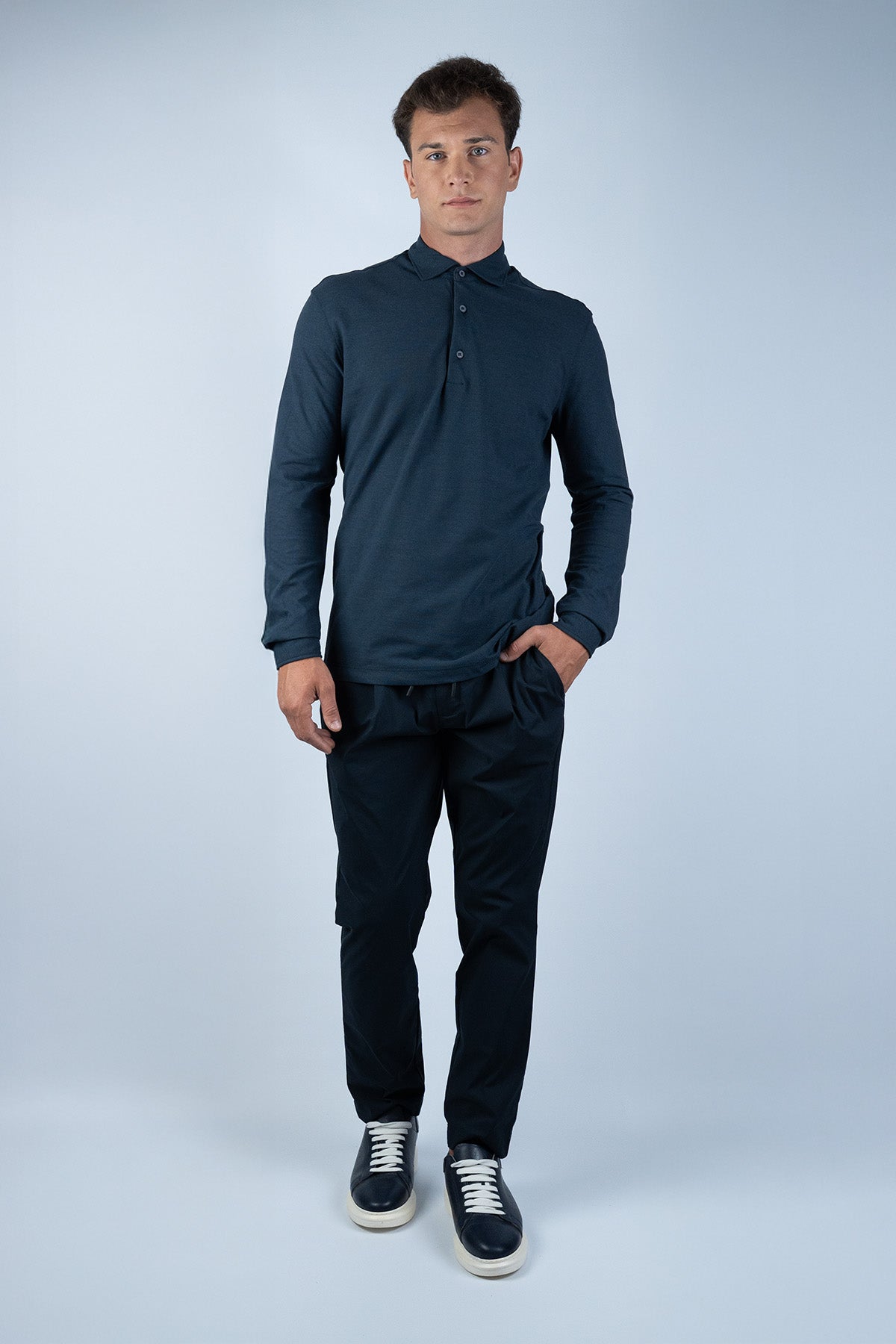 Kired Lacivert Pamuk Sweatshirt