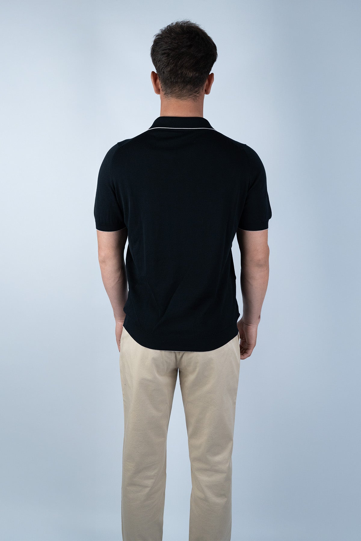 Svevo Lacivert Pamuk Merserize