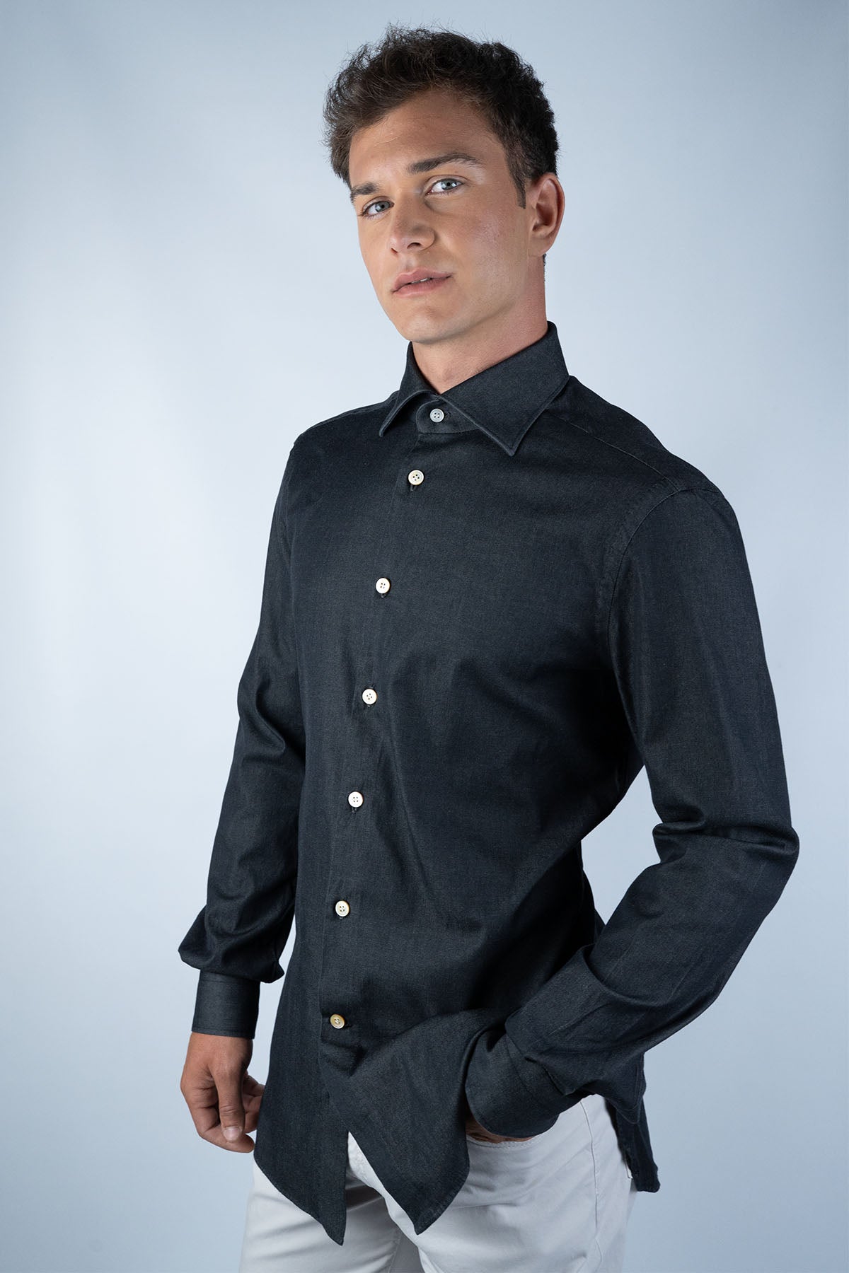 Camouflage Gri Koton Pantalon