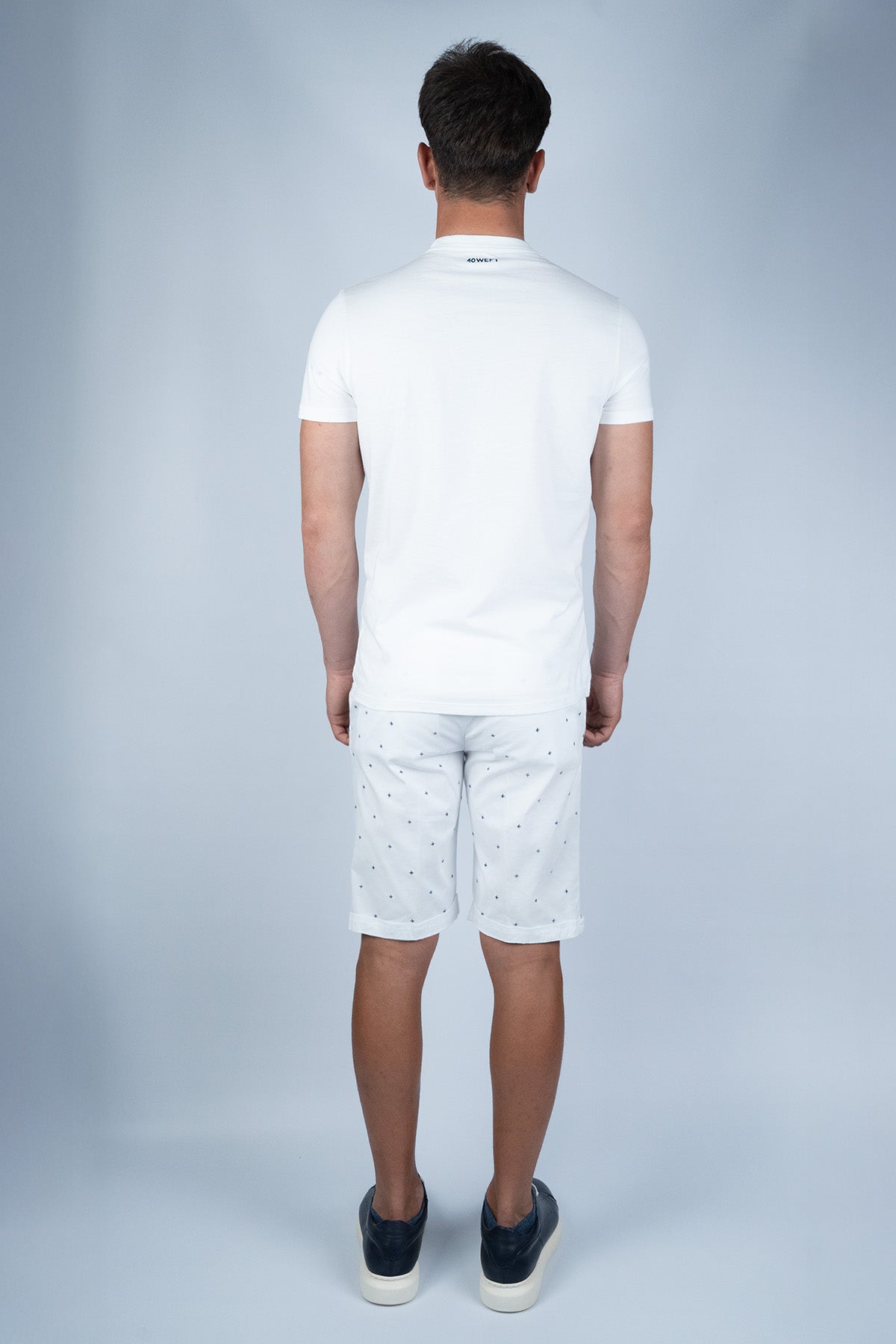 40 Weft Pamuk Bermuda