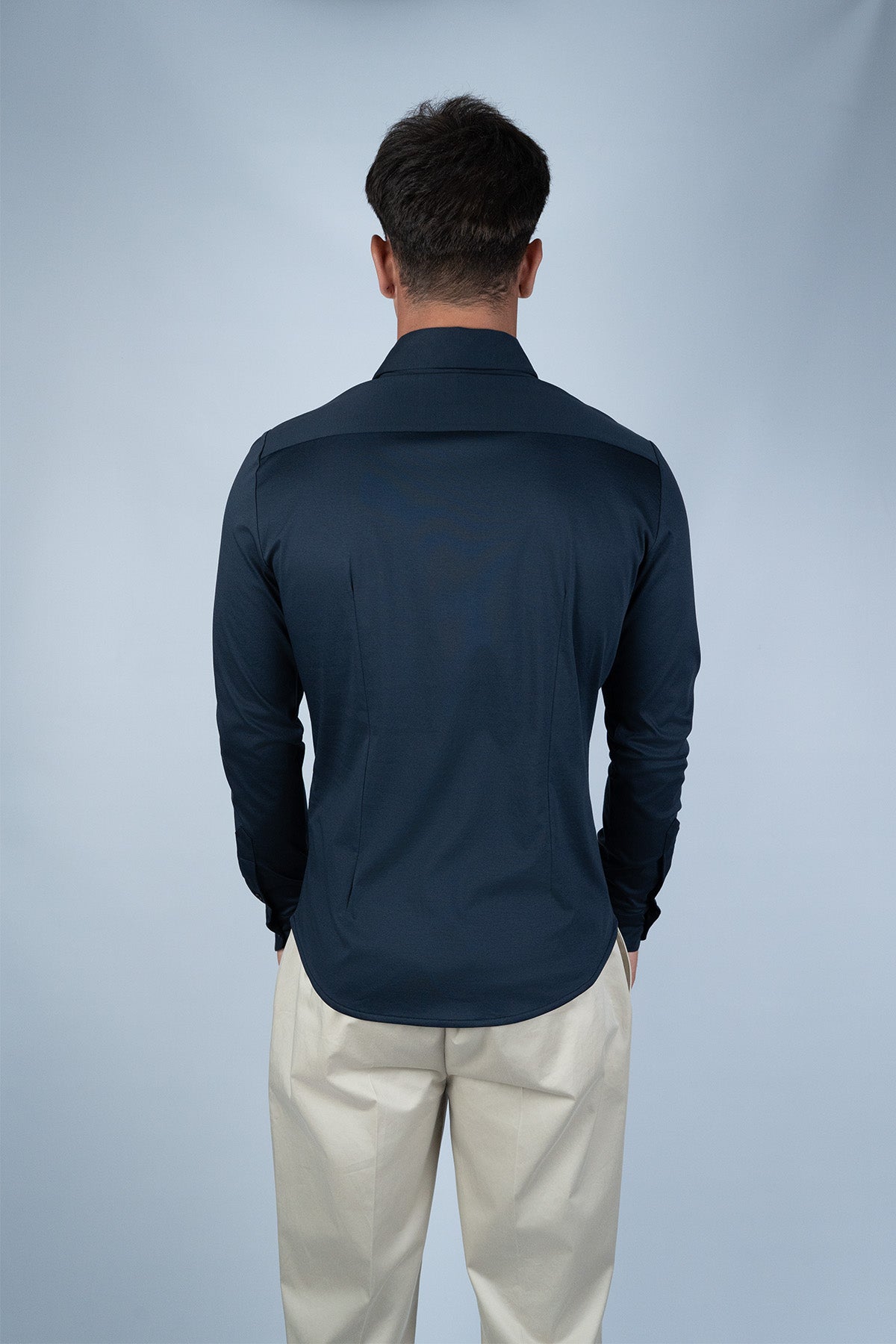 Kiefermann Lacivert Pamuk Gömlek