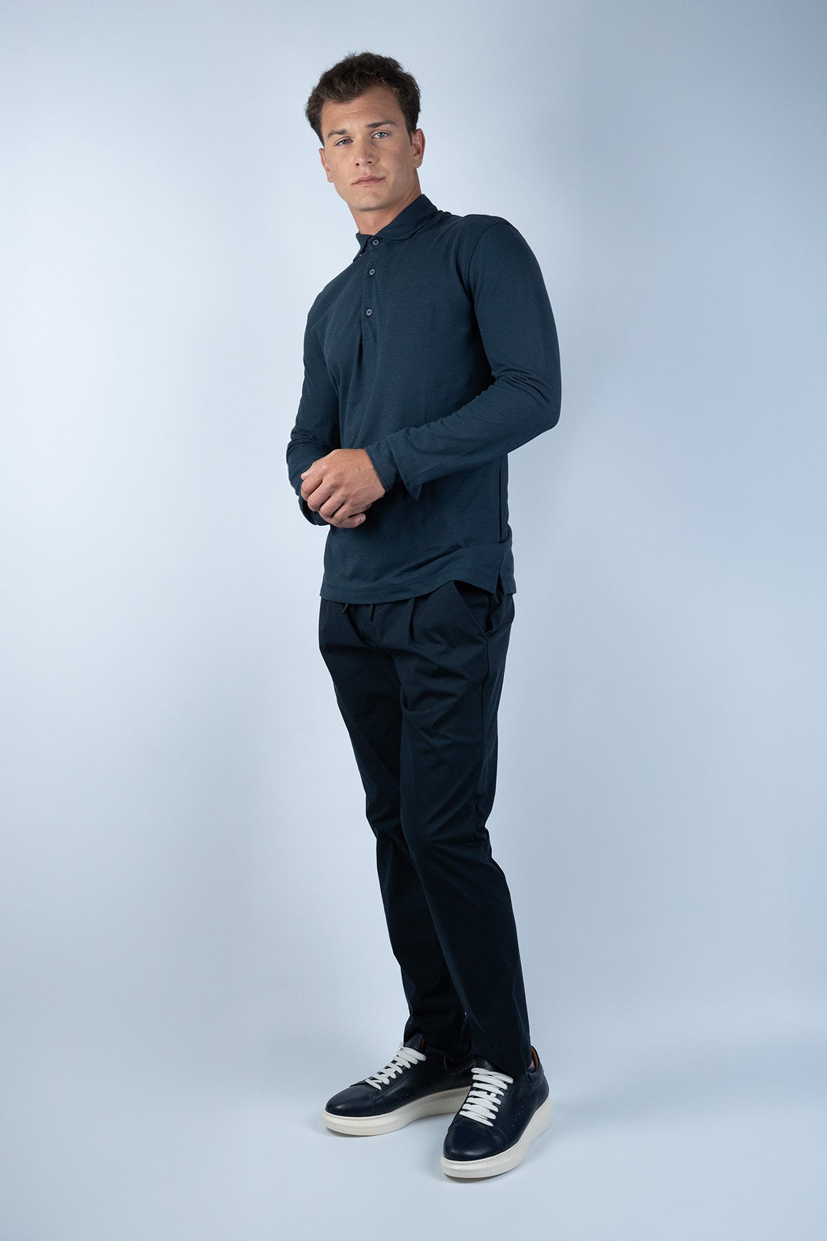 Kired Lacivert Pamuk Sweatshirt