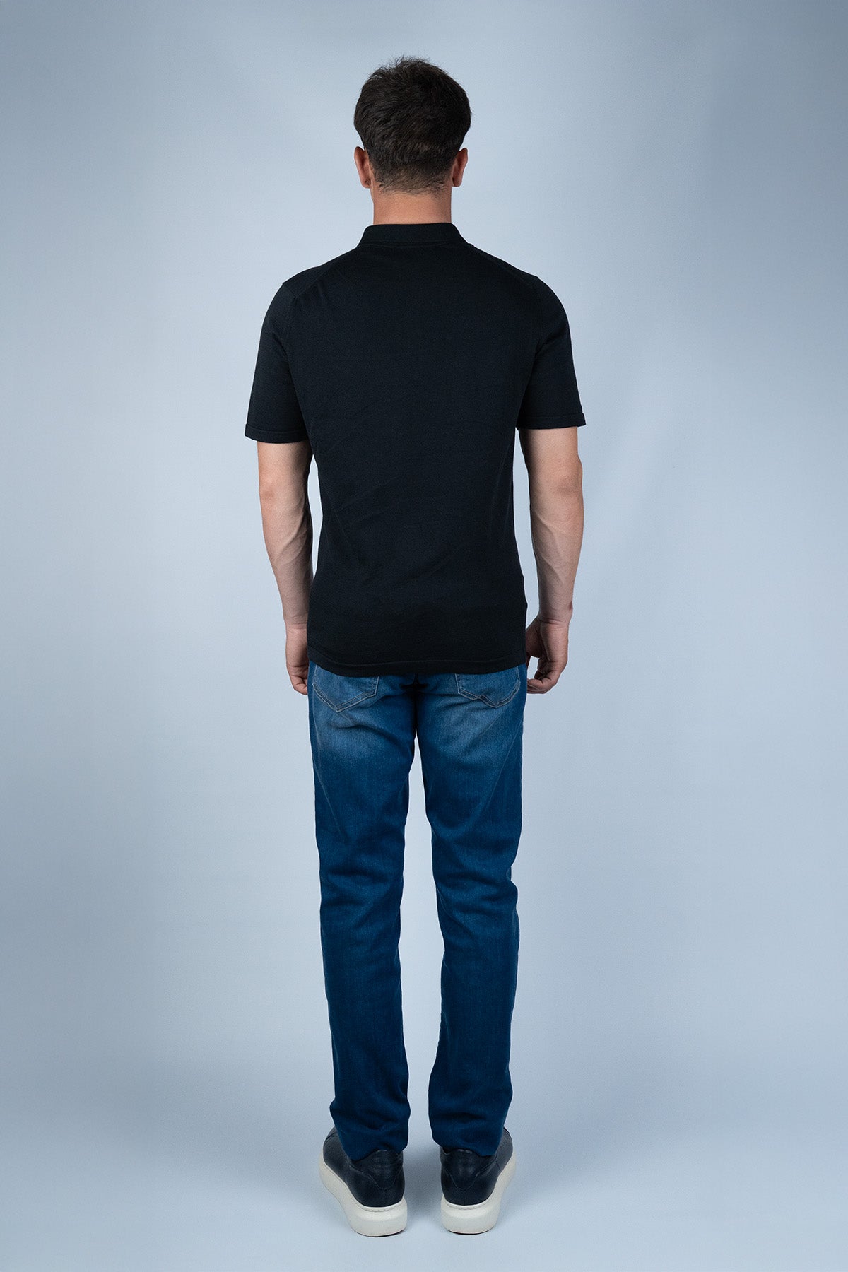 Camouflage Mavi Jean Pantalon