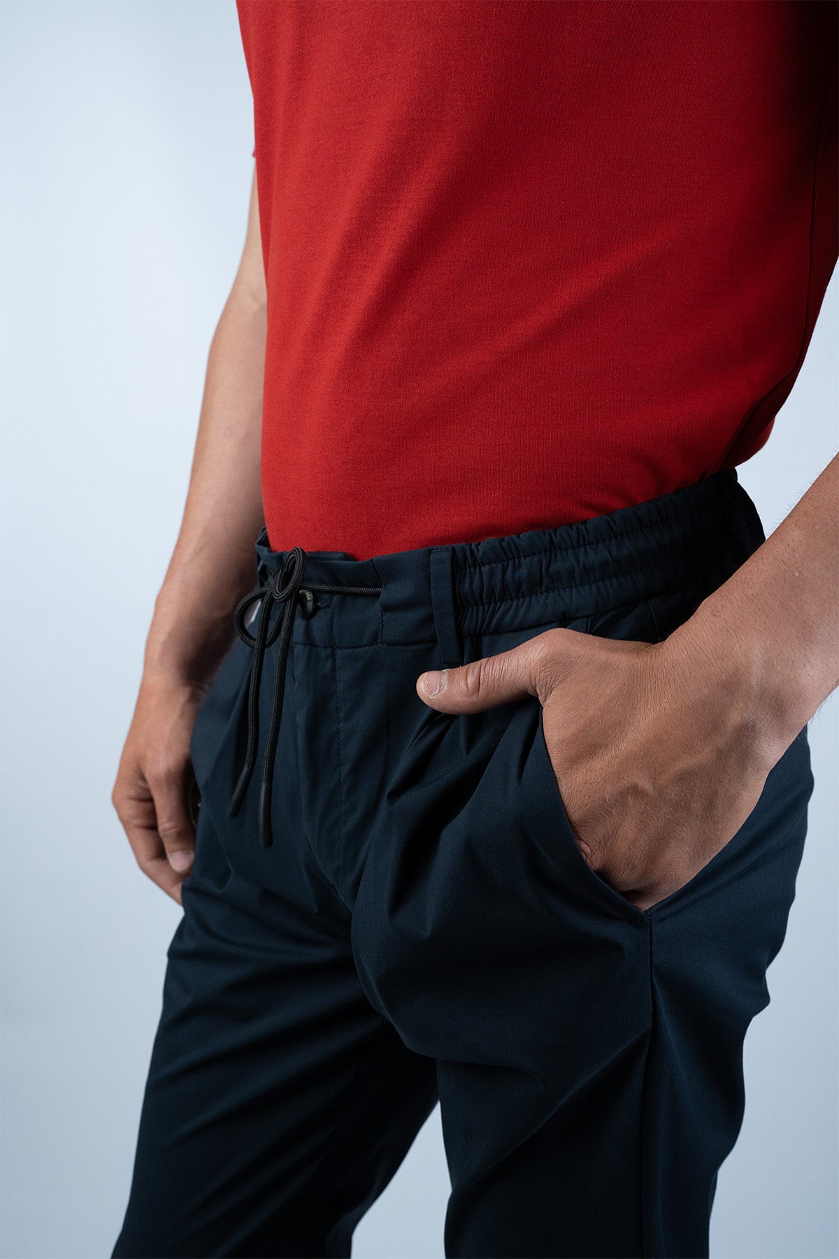 Camouflage Lacivert Koton Pantalon