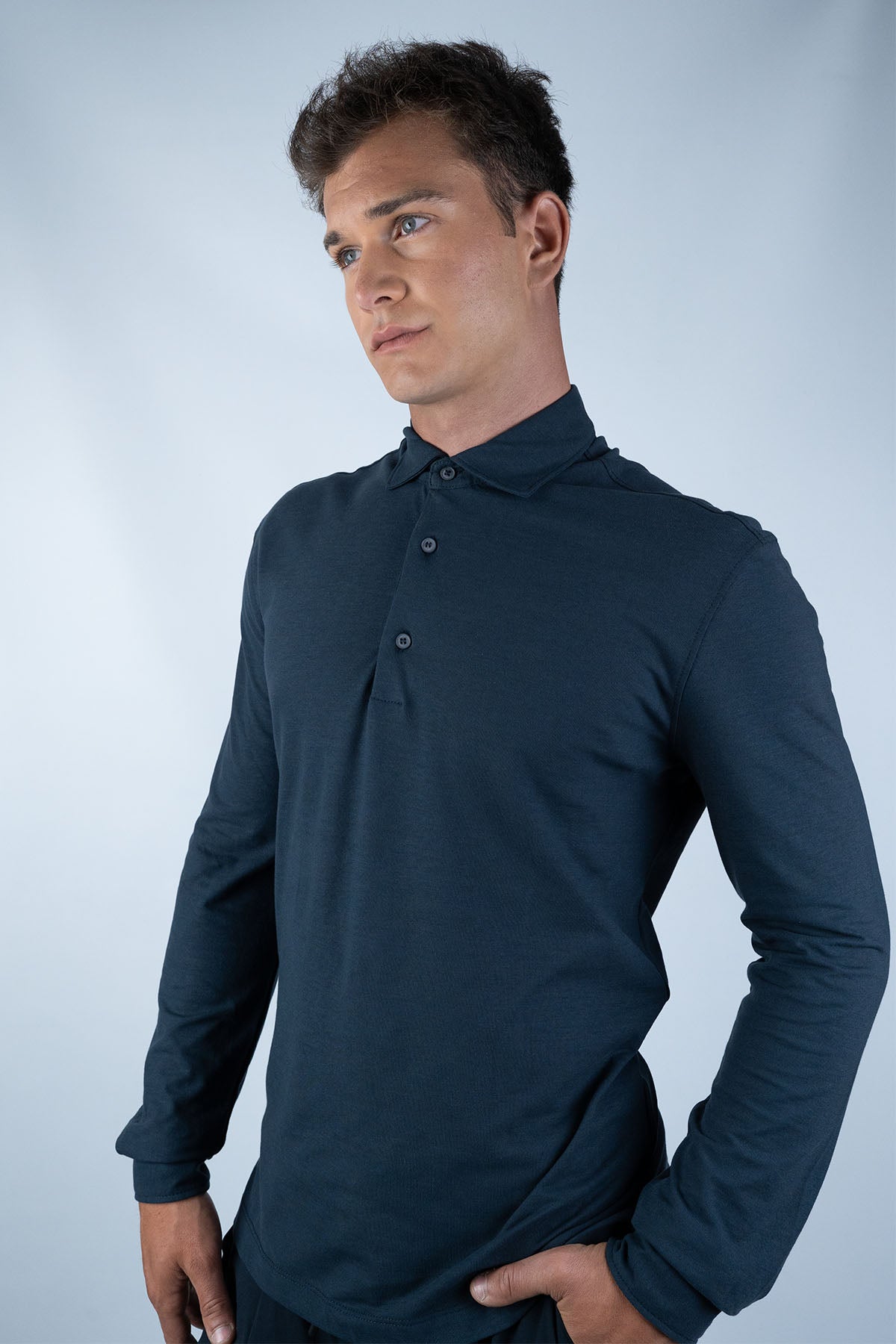 Kired Lacivert Pamuk Sweatshirt