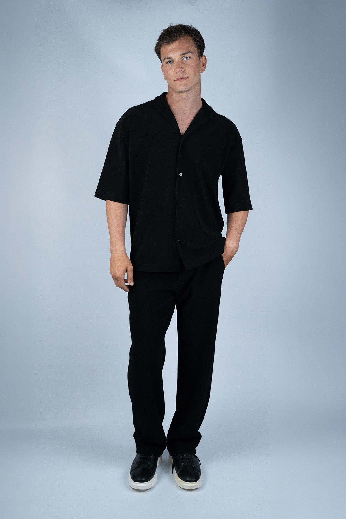 Kiefermann Siyah Pantalon