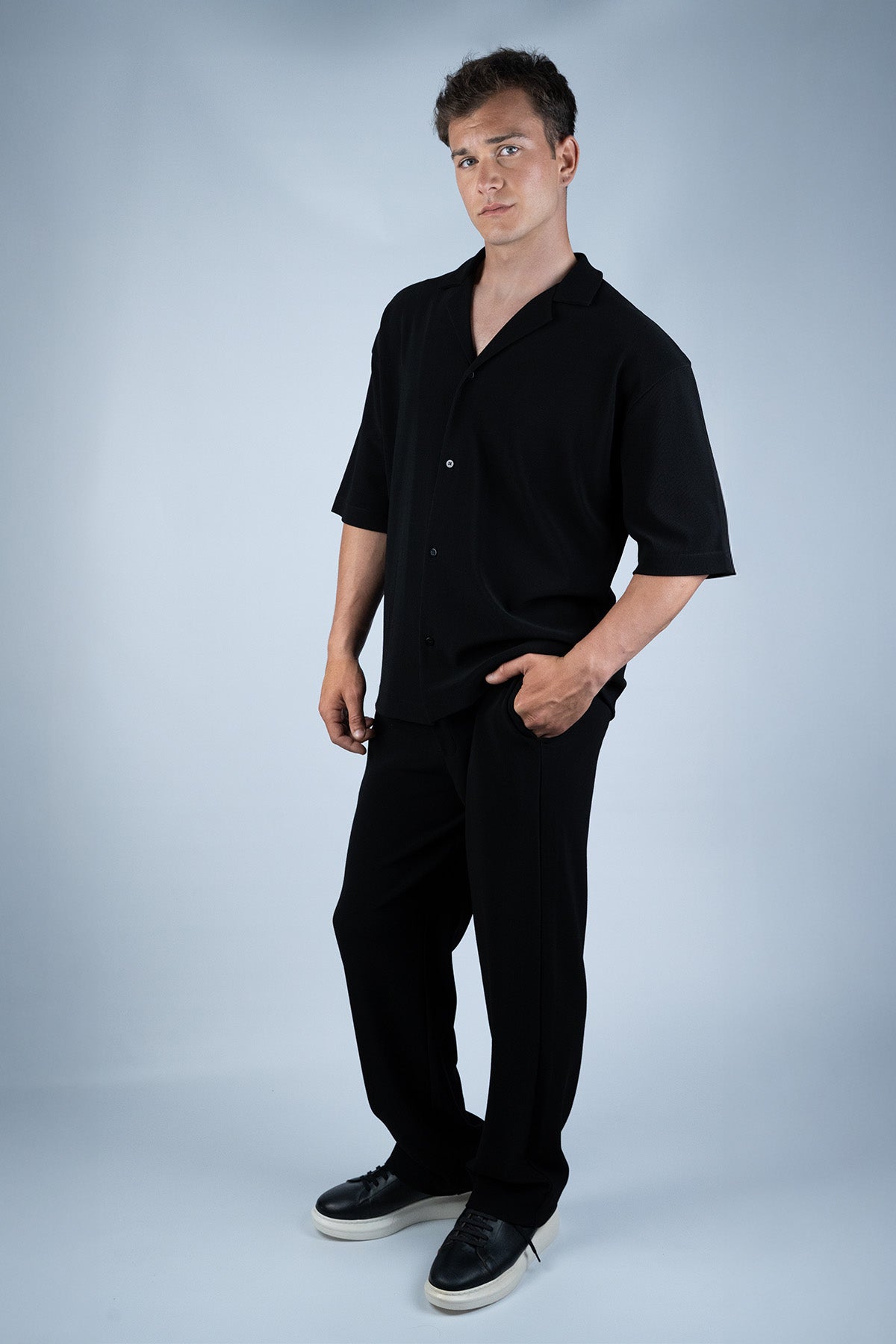 Kiefermann Siyah Pantalon