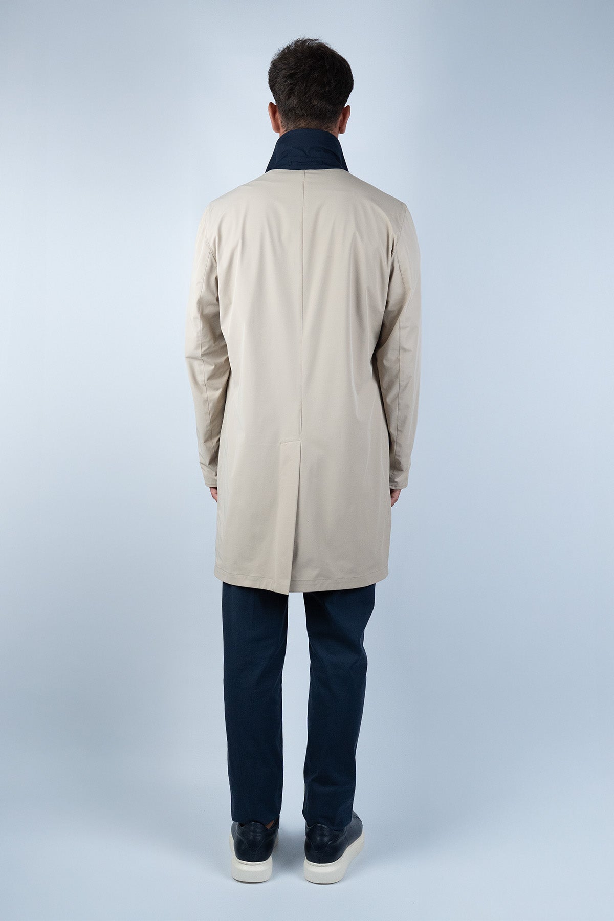 Kired Çift Taraflı Trenchcoat