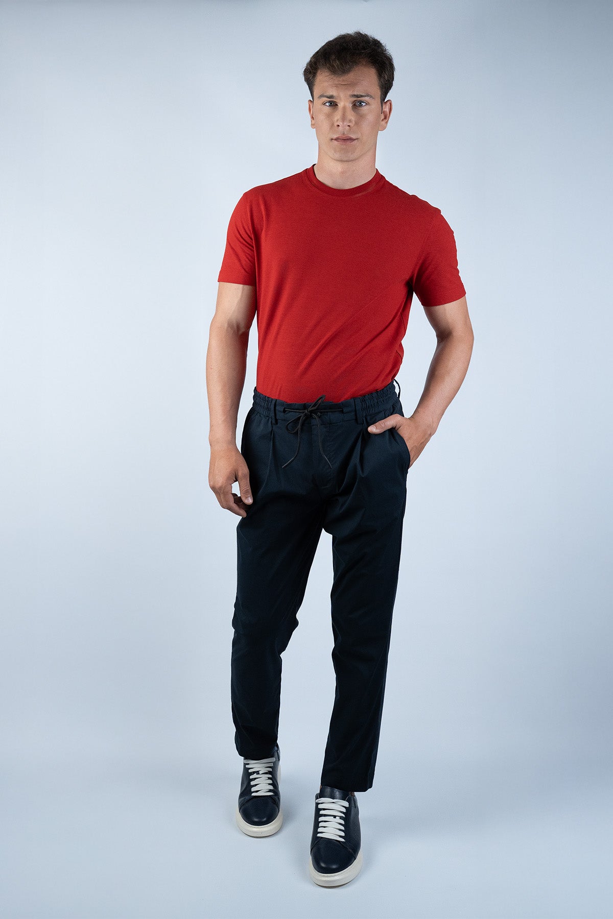 Kired Kırmızı Pamuk T-shirt