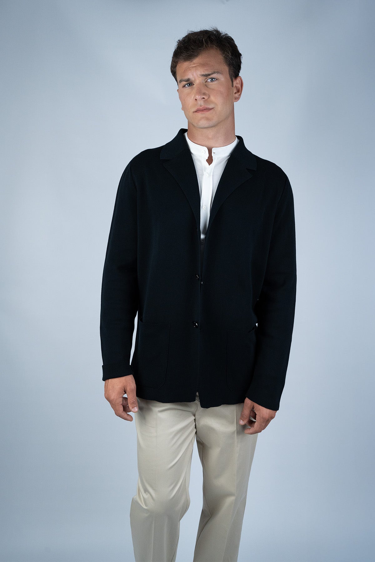 Svevo Lacivert Pamuk Ceket