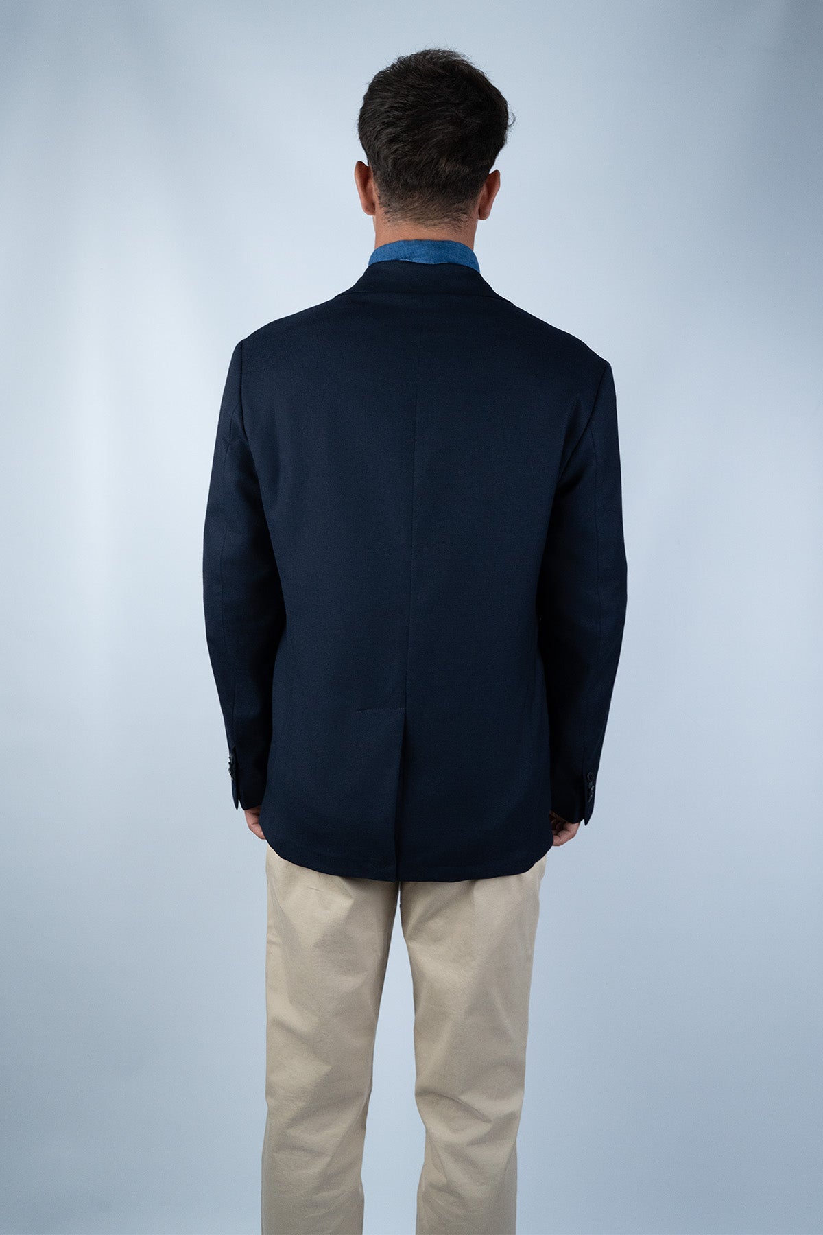 Sunspel Lacivert Yün Ceket