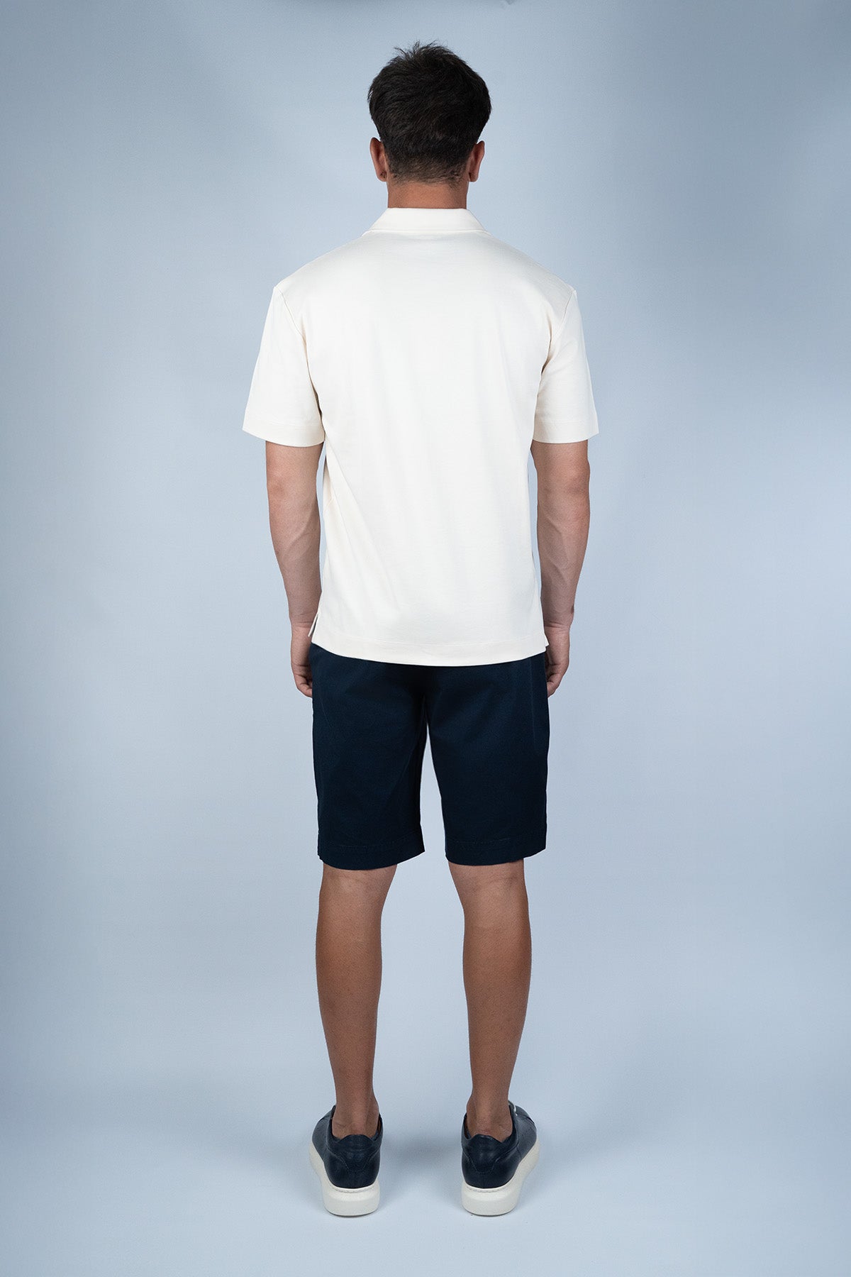 Sunspel Krem Pamuk T-shirt